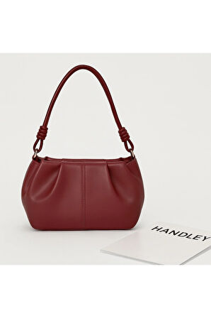 Lüks Pile Detaylı Omuz Çantası