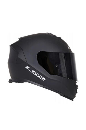 Storm 2 Full Face Motosiklet Kaskı Siyah Vizörlü