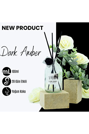 Amber Çubuklu Eko Oda Kokusu - Kokulu Çubuk 100ml