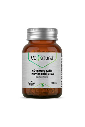 Venatura Çörekotu Yağı 1000 mg 60 Yumuşak Kapsül