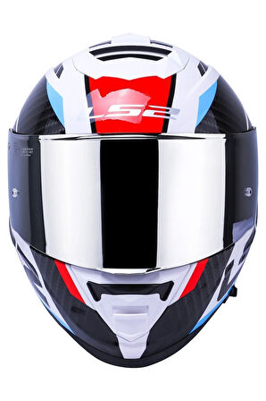 Storm 2 Racer Mavi-kırmızı Kask