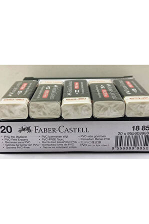 Silgi-faber-castell Büyük Boy Beyaz Silgi-5 Adet