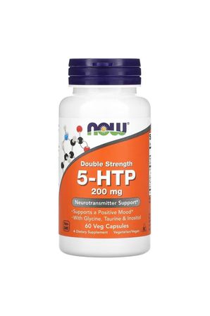 Now Foods 5-HTP 200 mg 60 Kapsül