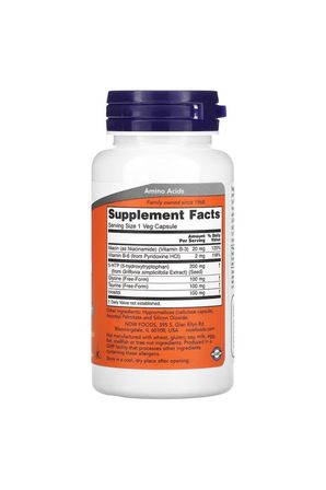 Now Foods 5-HTP 200 mg 60 Kapsül
