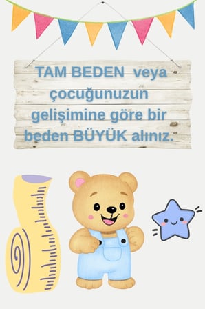 Salopet Trend 2 Parça Kombin 3-6 Yaş 