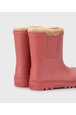 IGOR W10340-405 Verona Borreguıto Coral İçi Kürklü Yağmur Çizmesi