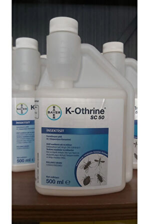 500 Ml K-othrine Sc 50 Orginal Ambalaj En Kaliteli Kokusuz Böcek Sinek Kene Karınca Ilacı