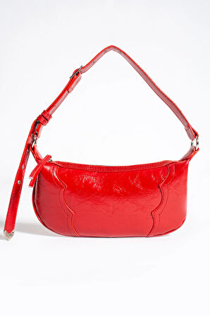 Omuz çantası  baget zımbalı çanta