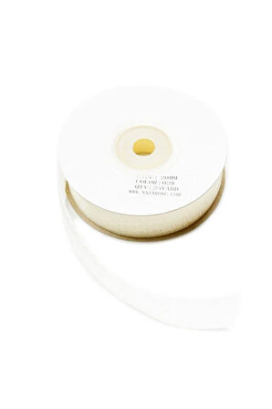 Organze Kurdele 2cm-23mt-krem Model – Kurdele