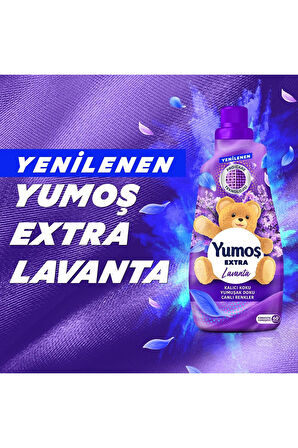 Yumoş Extra Konsantre Çamaşır Yumuşatıcısı Lavanta 1440 ml 60 Yıkama 4 Adet