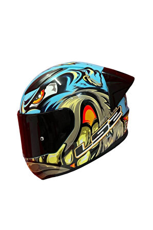 RAPID 2 SPOX GRİ-KIRMIZI KASK ŞEFFAF KASK CAMI HEDİYELİ