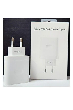 10 - 10 Pro - C53 - C55 33w Dart Hızlı Şarj Adaptörü Orijinal ( Ithalatçı Garantili )