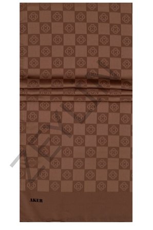 Aker Dama Monogram Şal 932