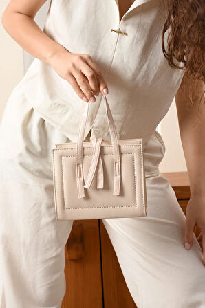 Lüks Reyhani Kutu Çapraz Askılı El Ve Omuz Çantası