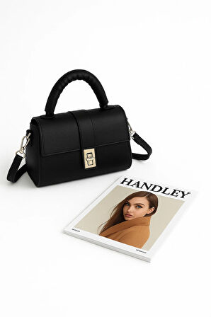 Premium Kilit Detaylı Omuz & El Çantası