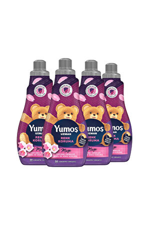 Yumoş Uzman Renk Koruma Konsantre Yumuşatıcı 4x1200ml