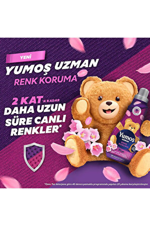 Yumoş Uzman Renk Koruma Konsantre Yumuşatıcı 4x1200ml