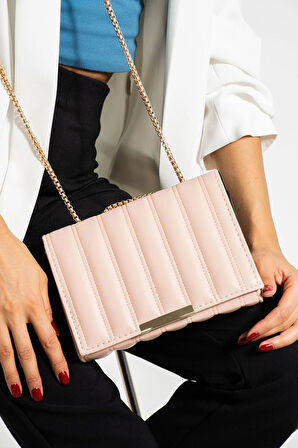 Zincir Askılı Mıknatıslı Omuz Ve El Çantası