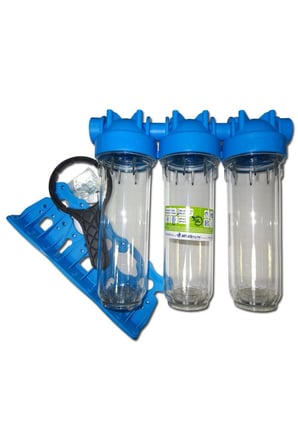 3/4" 10" Inch Dp10 Trıo Daire Girişi 3"lü Boşfiltre Kabı
