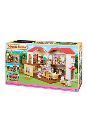 Erfa Grup - Sylvanian Families Kırmızı Çatılı Işıklı Şehir Evi
