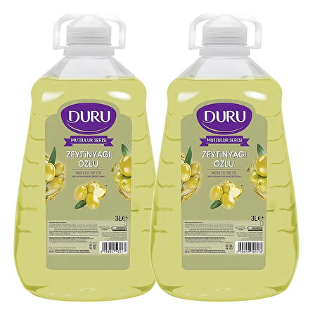 Duru Sıvı Sabun Zeytinyağlı 2 x 3 Lt