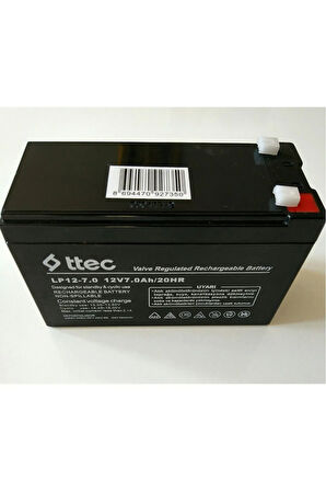12v 7ah  12volt 7amper  12 V 7 Ah Kuru Bakımsız Akü Daima