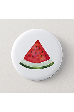 Filistin Direnişi Sembolü Karpuz Dilimi - İğneli Rozet (10 ADET) CaminhoRozet