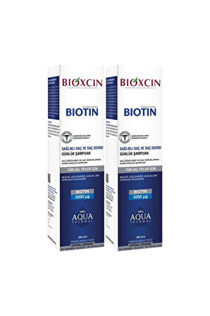 Biotin Şampuan 300 ml | Tüm Saç Tipleri x2 Adet