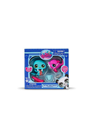 LPS Minişler Littlest Pet Shop Mors ve Yunus 2'li Figür Seti