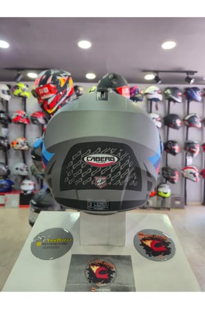 TOURMAX X SARABE MT GUN MET BMW COLORS Çeneden Açılır Kask