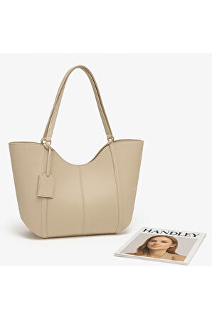 Grande Lüks Büyük Omuz Çantası Makyaj Çantası Hediyeli