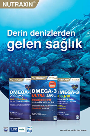 Nutraxin Omega 3 2000 Mg 60 Tablet