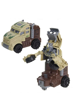 Çocuk Sürtmeli Robota Dönüşen Tır D400-34