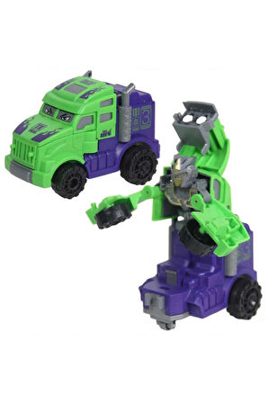 Çocuk Sürtmeli Robota Dönüşen Tır D400-34