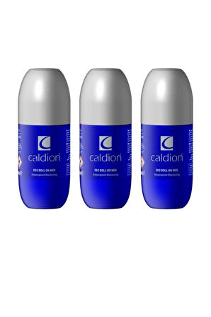 Caldion For Men Roll-On Deodorant 50 ml 3 Adet