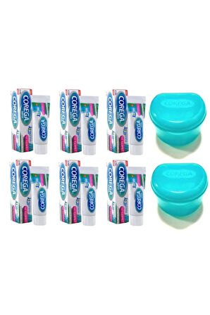 Protez Diş Yapıştırıcı Tat Içermez 40 Gr 6 Adet