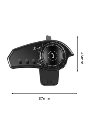 Motosiklet Kask Bluetooth Kulaklık Interkom Su Geçirmez Kablosuz Mikrofonlu Moto Intercomunicador
