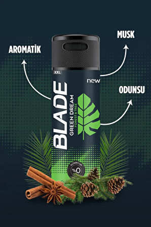 Green Dream Deodorant 3x150ml