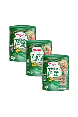 Yayla 7 Tohumlu Pirinç Patlağı 80 g x 3