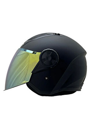 AIRFLOW 2 MAT SİYAH KASK GRİ CAM