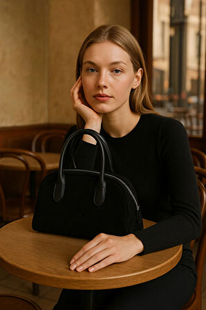 Lüks Suet El Çantası