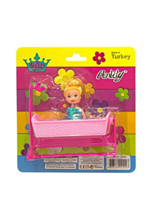 2409 Anlily Kart Bebekli Beşik