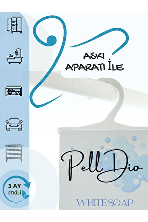 5'li Beyaz Sabun Dolap Kokusu, Ayakkabılık Ve Çekmece Kokusu Kesesi