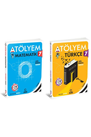 2024-2025 Arı Yayıncılık Matematik Türkçe  Atölyem Set 2 Kitap !