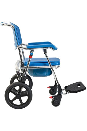 VİPSAĞLIK Golfi G551 Alüminyum Klozetli Banyo Sandalyesi