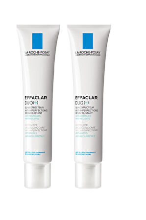 La Roche Posay Effaclar Duo(+) Akneye Eğilim Gösteren Ciltler Için Cilt Bakım Kremi 2 Adet