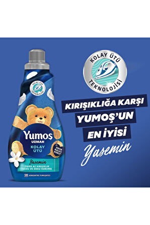 Yumoş Uzman Kolay Ütü Konsantre Yumuşatıcı 3x1200ml