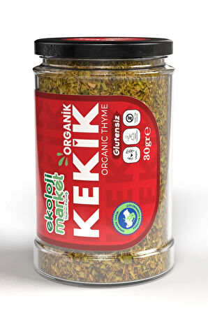 Organik Glutensiz Kekik 30 Gr x2 / Organic Gluten-Free Thyme 30 Gr x2