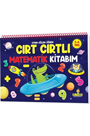 3-6 Yaş Cırt Cırtlı Matematik Kitabım