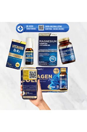 Magnezyum Complex 60 Tablet 125 Mg - Bisiglinat - Taurat - Malat - Sitrat - B6 8680512632108 X2